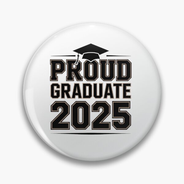 Item preview, Proud Graduate 2025 – Bold Graduation Typography Design designed and sold by EpicMediaShop.