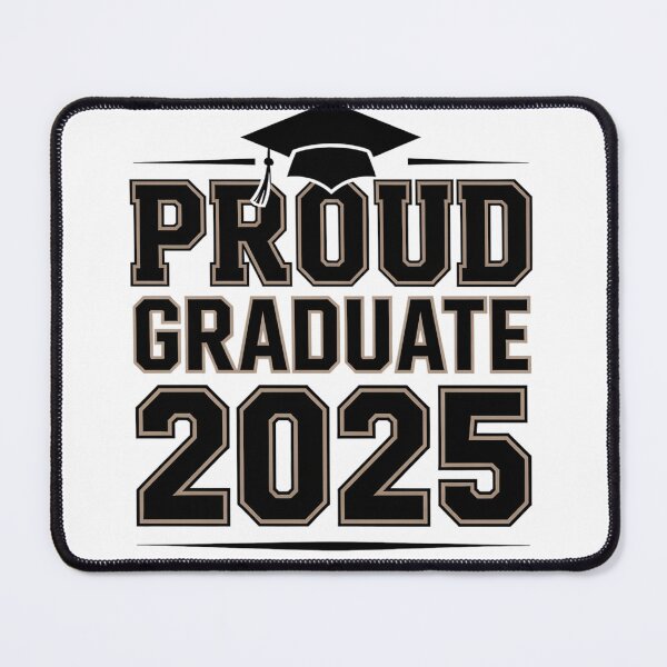 Item preview, Proud Graduate 2025 – Bold Graduation Typography Design designed and sold by EpicMediaShop.