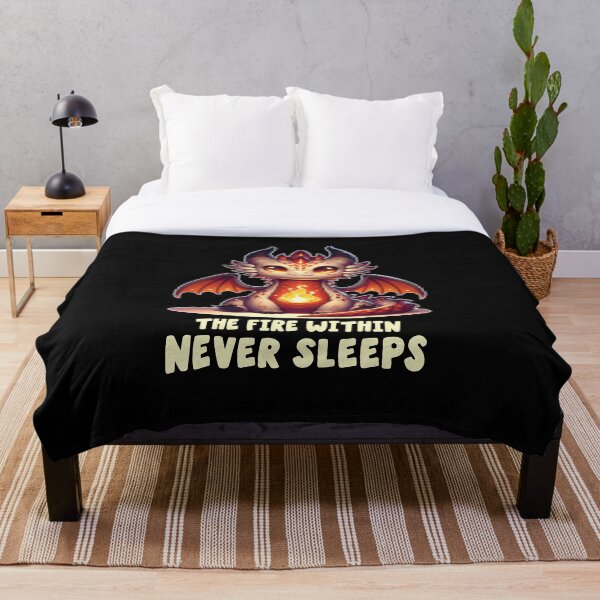 Item preview, El fuego interior nunca duerme designed and sold by Lisetta Collection.