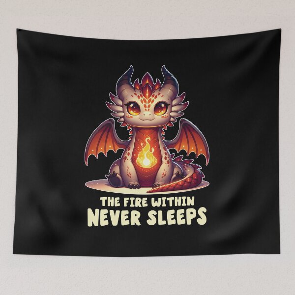 Item preview, The Fire Within Never Sleeps designed and sold by Lisetta Collection.