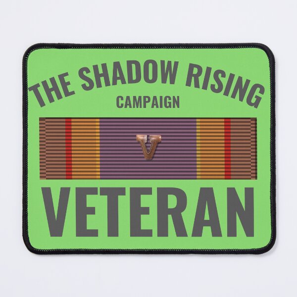 Item preview, Shadow Rising Veteran Ribbon designed and sold by Taveren-Tavern.