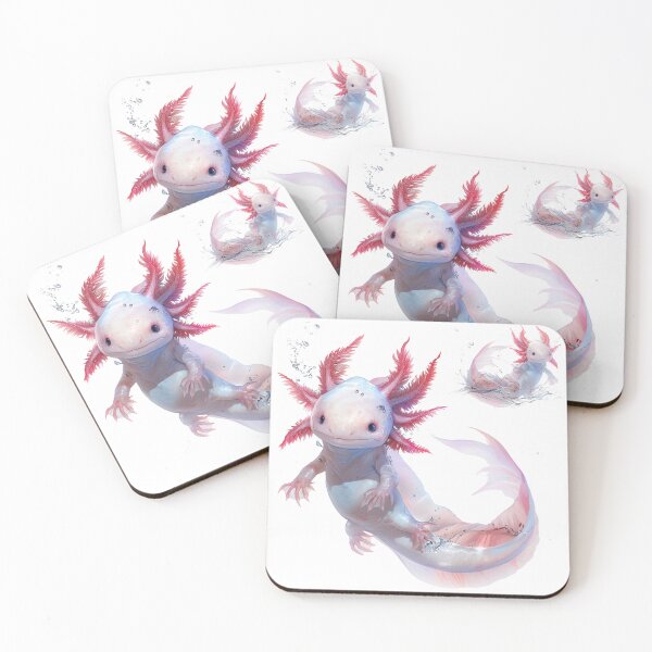 Item preview, Cute happy axolotl designed and sold by SMARTKIT  DESIGNAGENCY.