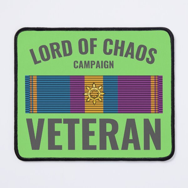 Item preview, Lord of Chaos Veteran Ribbon designed and sold by Taveren-Tavern.