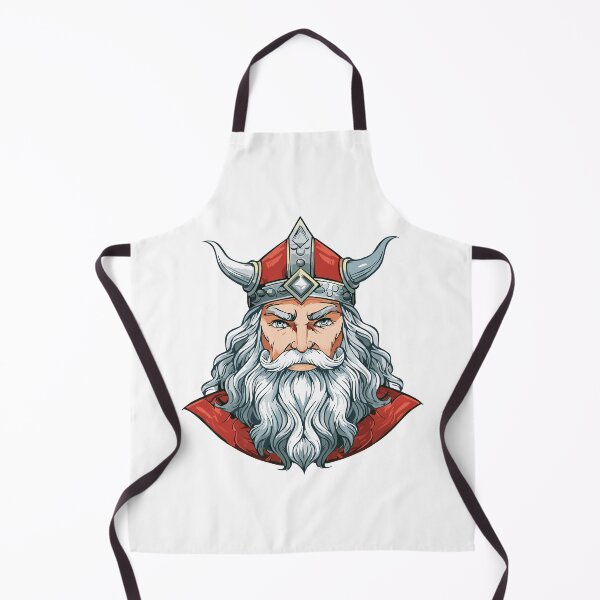Item preview, Portrait of God Odin - Norse Mythology Art Antique Style, Odin, Norse God of Wisdom, A majestic illustration of Odin, the chief god in Norse mythology, depicted with his long beard designed and sold by Danler.