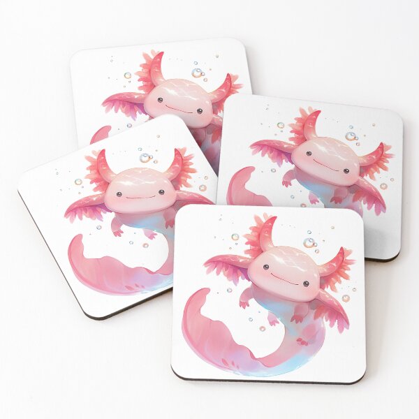 Item preview, Cute happy axolotl designed and sold by SMARTKIT  DESIGNAGENCY.