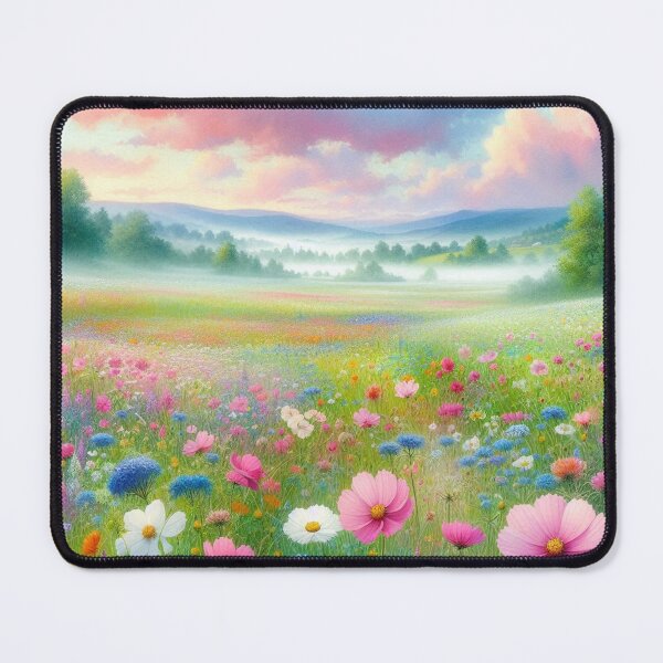 Item preview, Pastel sky with Misty mountains designed and sold by PuifaiiRWP.