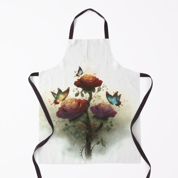 Item preview, "Butterfly Symphony Among Roses" designed and sold by bloorose.