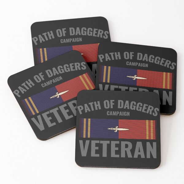 Item preview, Path of Daggers Veteran Ribbon designed and sold by Taveren-Tavern.