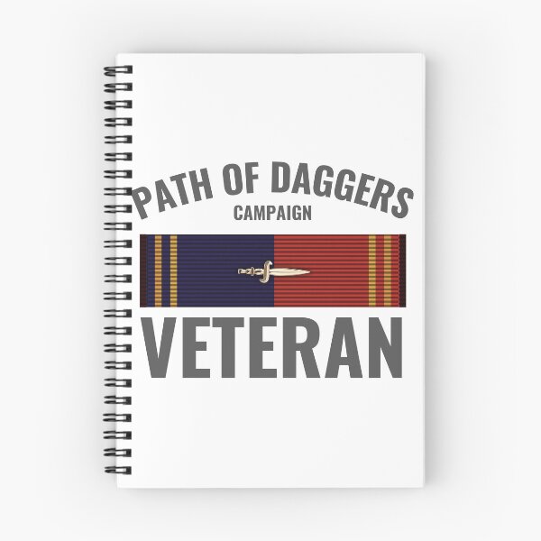 Item preview, Path of Daggers Veteran Ribbon designed and sold by Taveren-Tavern.