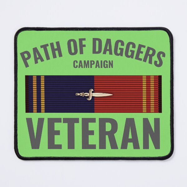 Item preview, Path of Daggers Veteran Ribbon designed and sold by Taveren-Tavern.