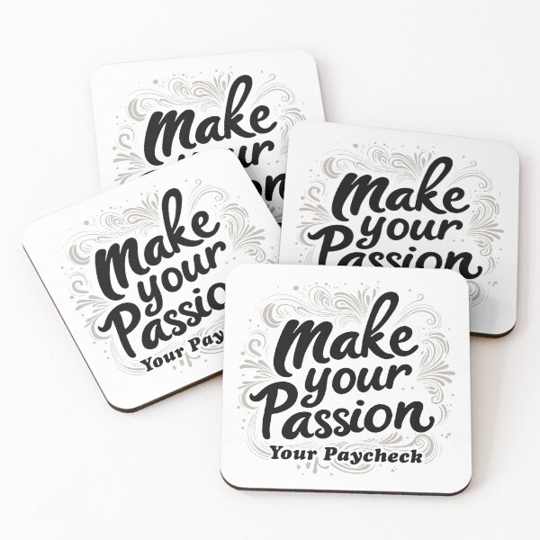 Item preview, Passion Is the Career | Elegant Motivation for Dream Chasers designed and sold by NotaryLife.
