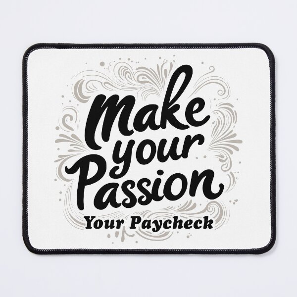 Item preview, Passion Is the Career | Elegant Motivation for Dream Chasers designed and sold by NotaryLife.