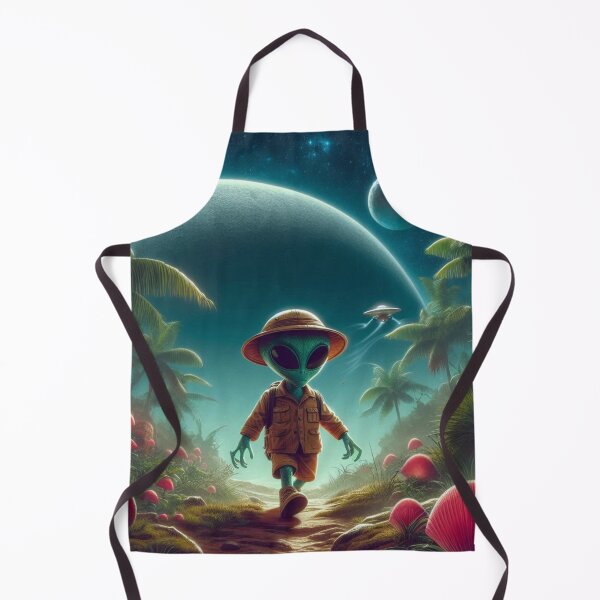 Item preview, Cute alien at safari designed and sold by Dogandesighn.
