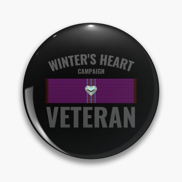 Item preview, Winter’s Heart Veteran Ribbon designed and sold by Taveren-Tavern.