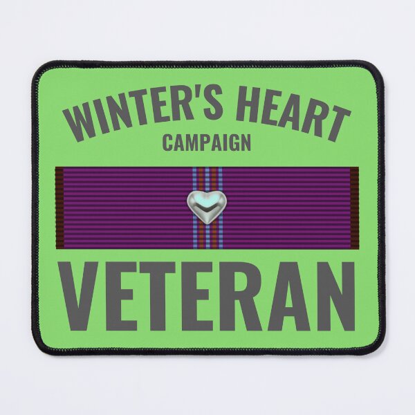Item preview, Winter’s Heart Veteran Ribbon designed and sold by Taveren-Tavern.