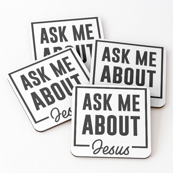 Item preview, Ask Me About Jesus designed and sold by DarylWelsh2024.