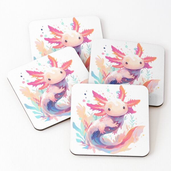 Item preview, Cute happy axolotl designed and sold by SMARTKIT  DESIGNAGENCY.
