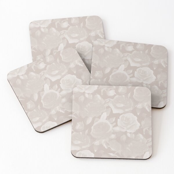 Item preview, Blooming Roses Taupe designed and sold by SilverPegasus.