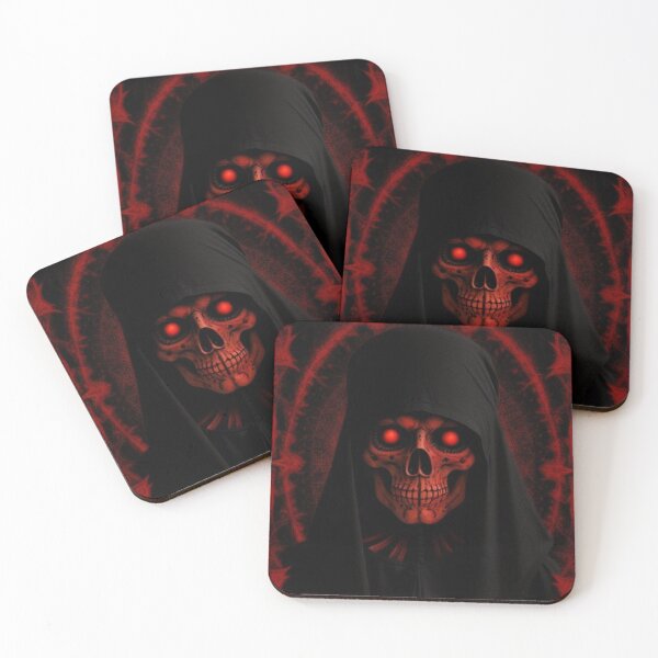 Item preview, Heavy Metal Skull Art designed and sold by TheDarkWardrobe.