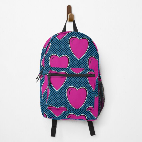 Item preview, Pink Hearts Pop Art Style designed and sold by Sibylle Bauer-Schmidt.