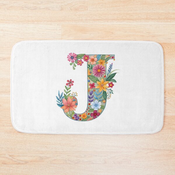 Item preview, English Letter J designed and sold by trendspatterns.