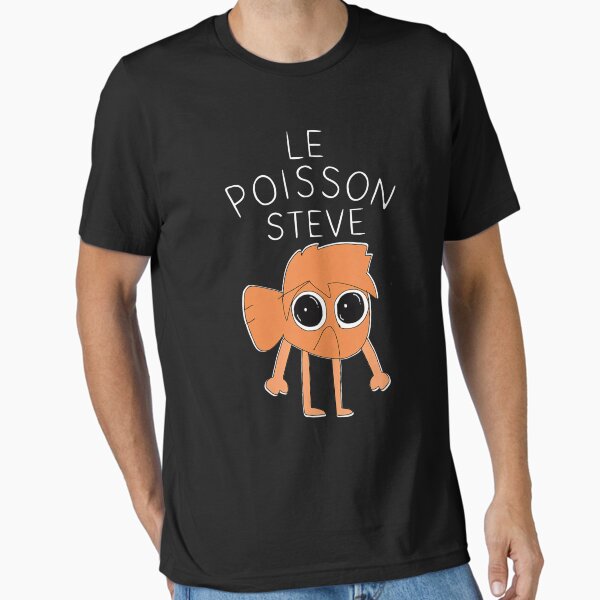 Item preview, Le Poisson Steve Funny Fish Cartoon designed and sold by Shaun-Arts.