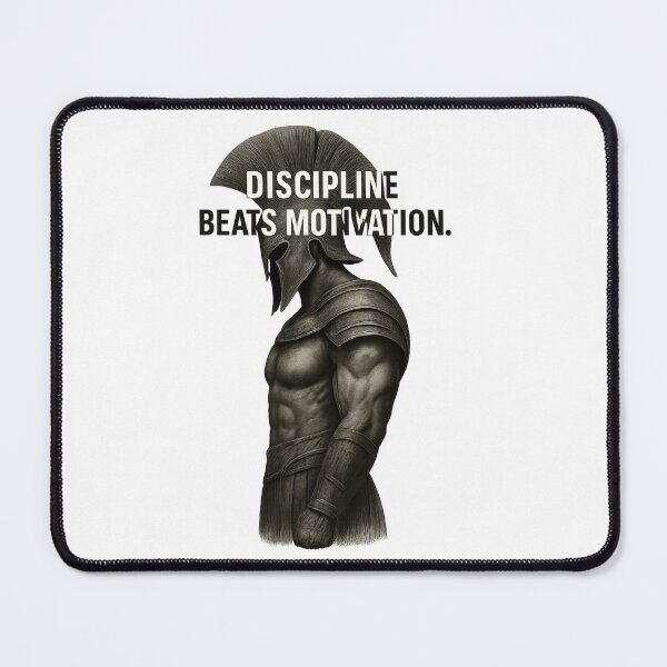 Item preview, Spartans - DISCIPLINE BEATS MOTIVATION designed and sold by Kunst-Shirt.