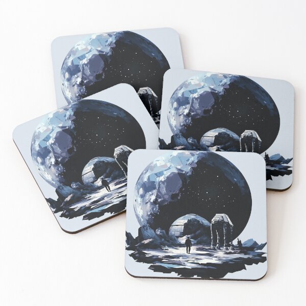 Item preview, Moon Base Star Wars Abstract designed and sold by MemeHodlr.