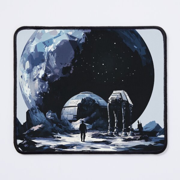 Item preview, Moon Base Star Wars Abstract designed and sold by MemeHodlr.