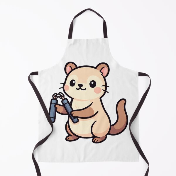 Item preview, Ferret & Nunchucks designed and sold by ToobyDesigns.