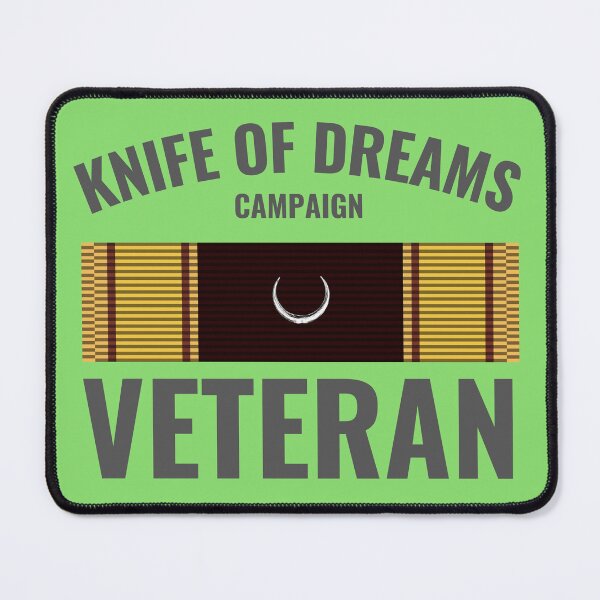Item preview, Knife of Dreams Veteran Ribbon designed and sold by Taveren-Tavern.