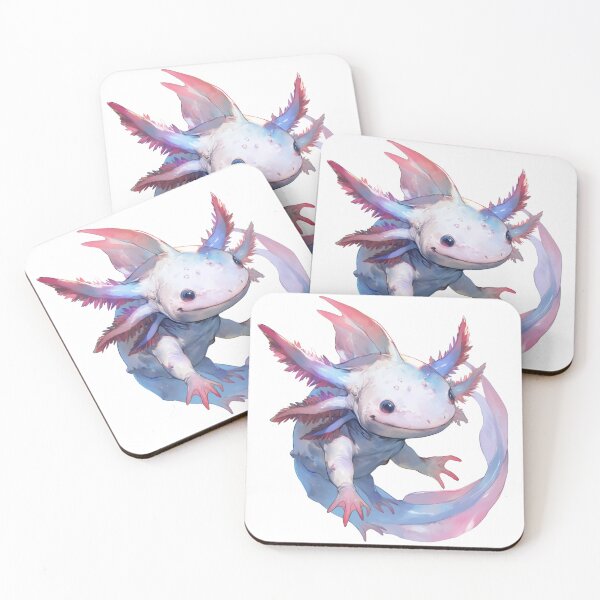 Item preview, Cute happy axolotl designed and sold by SMARTKIT  DESIGNAGENCY.