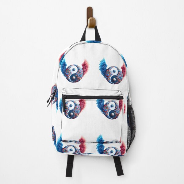 Item preview, Enlightened Flight: Yin Yang with Angelic Wings designed and sold by Fantabulous.
