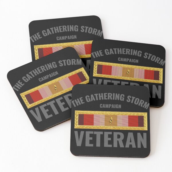 Item preview, Gathering Storm Veteran Ribbon designed and sold by Taveren-Tavern.