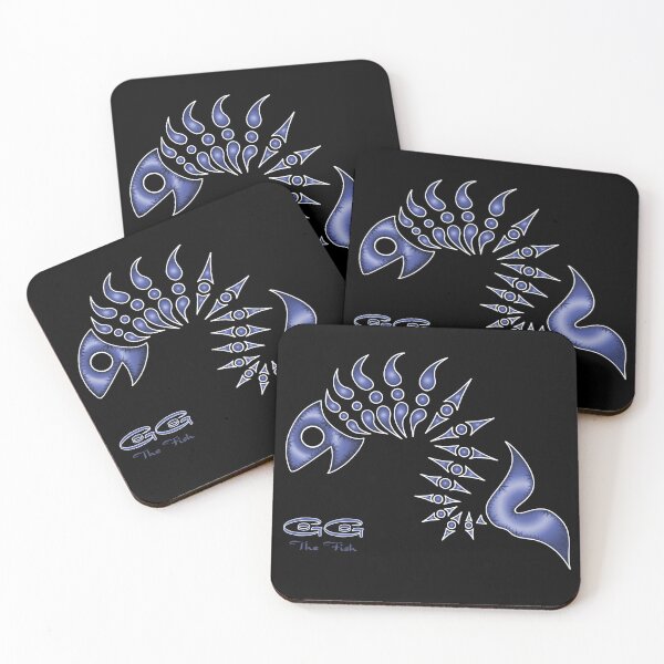 Item preview, GoGo the Fish - Navy by Amanda M Lucas designed and sold by Amanda Lucas.