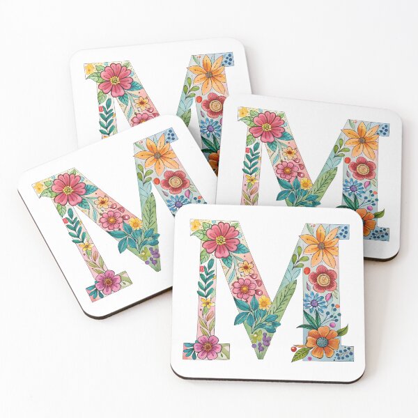Item preview, English Letter M designed and sold by trendspatterns.