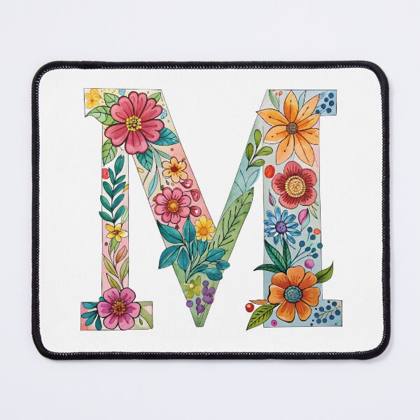 Item preview, English Letter M designed and sold by trendspatterns.