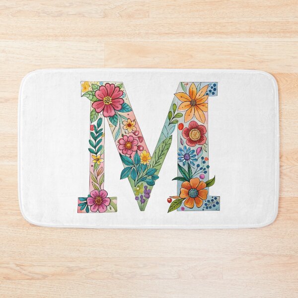 Item preview, English Letter M designed and sold by trendspatterns.