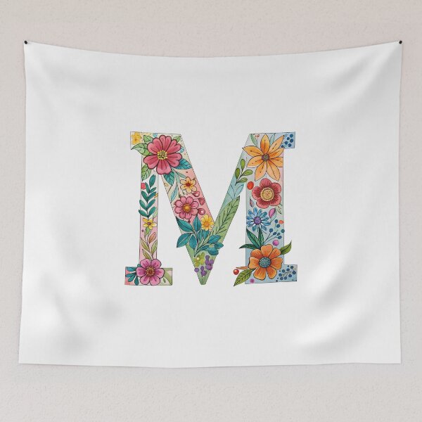 Item preview, English Letter M designed and sold by trendspatterns.