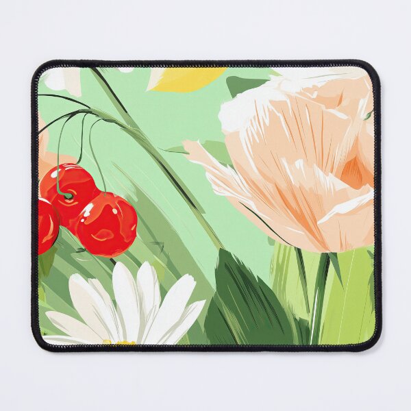 Item preview, Retro Riviera Floral Repeat designed and sold by Retro Type.