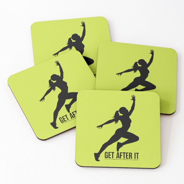Item preview, Get After It - Motivational Fitness Silhouette Design designed and sold by ZENTIO.