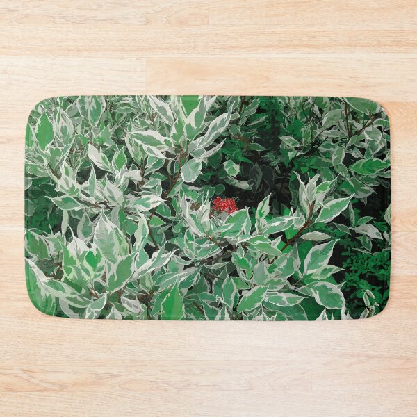 Item preview, Plants with soft green and white leaves designed and sold by mariya-ivanova.