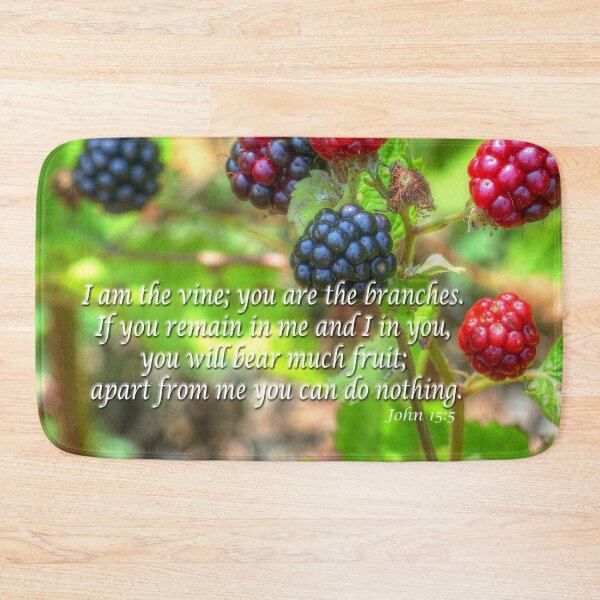 Item preview, John 15:5 designed and sold by Frankie Cat Photography.