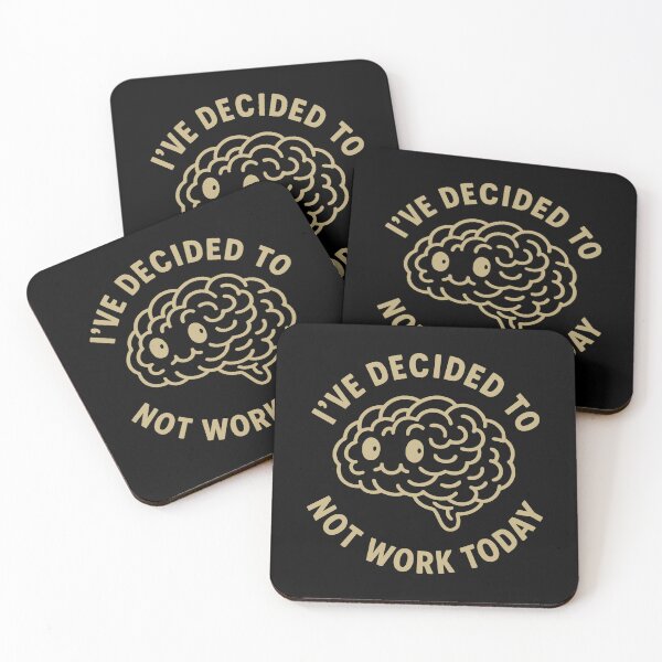 Item preview, Vintage Funny Cute Lazy Vintage Brain Humor Art designed and sold by LuveeTuffCo.