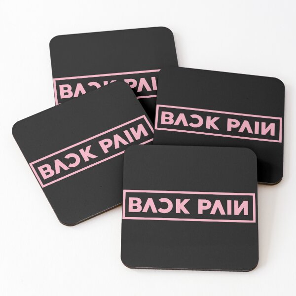 Item preview, Back Pain - Meme color palette Black Pink v.2 designed and sold by incloudines.