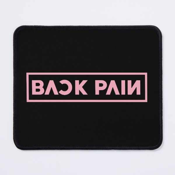 Item preview, Back Pain - Meme color palette Black Pink v.2 designed and sold by incloudines.