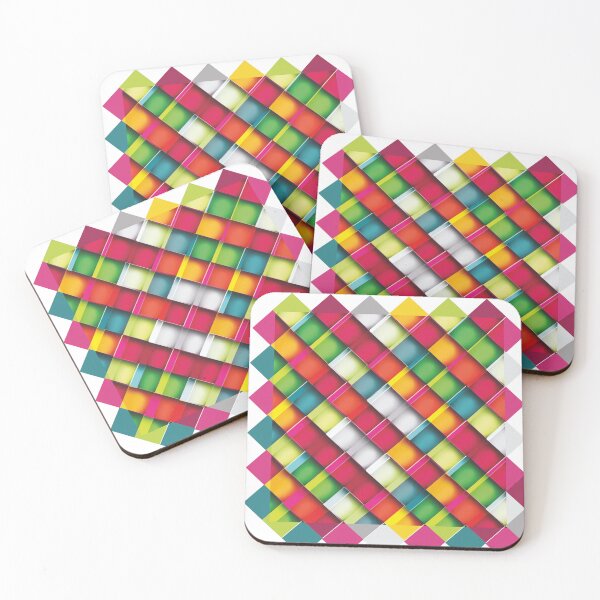 Aperçu de l'œuvre Cubes de verre colorés créée et vendue par KeepCalmAndGo.
