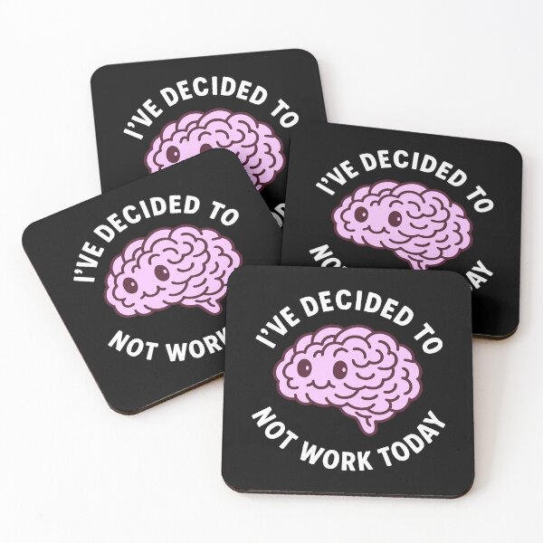 Item preview, Vintage Funny Cute Lazy Idle Brain Humor Art designed and sold by LuveeTuffCo.