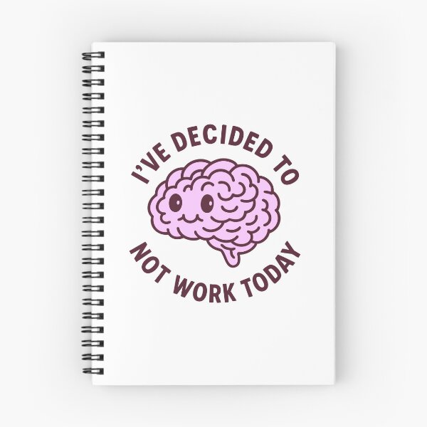 Item preview, Vintage Funny Cute Lazy Procrastination Brain Humor designed and sold by LuveeTuffCo.