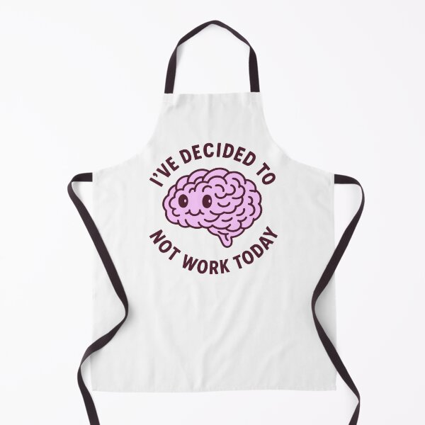Item preview, Vintage Funny Cute Lazy Procrastination Brain Humor designed and sold by LuveeTuffCo.